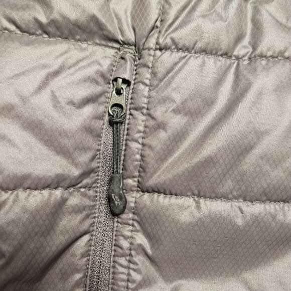 Nike Men's Puffer Jacket Y2K full Gray full zip 90's Gorpcore XXL - Picture 13 of 13